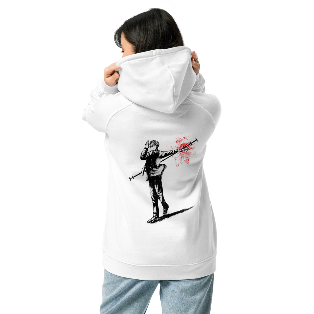 Ratio Technique - Heavy Weight Graphic Hoodie (White)