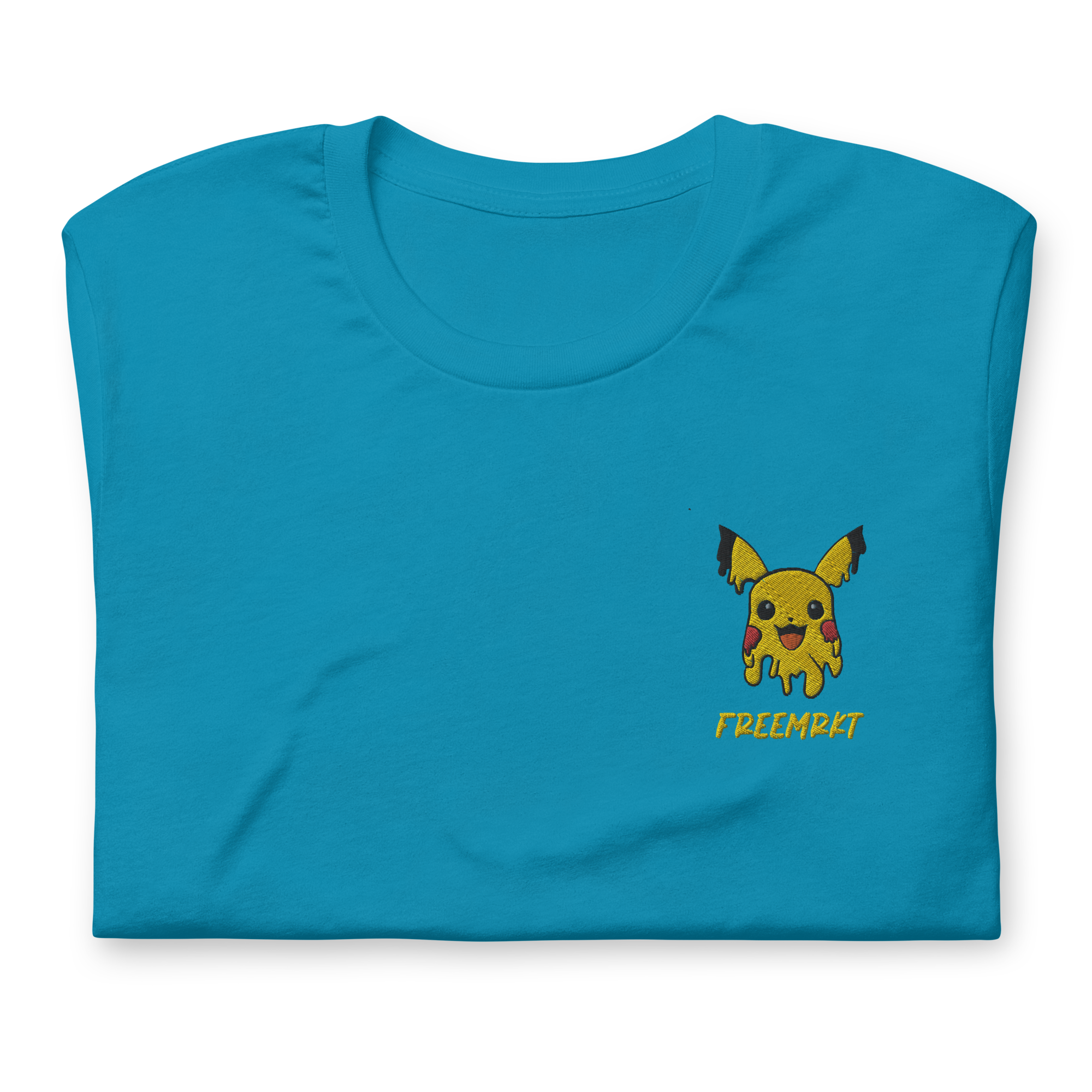 Embroidered Pikachu Graphic Tee