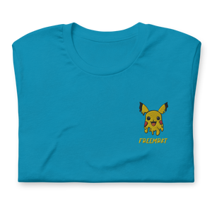 Embroidered Pikachu Graphic Tee