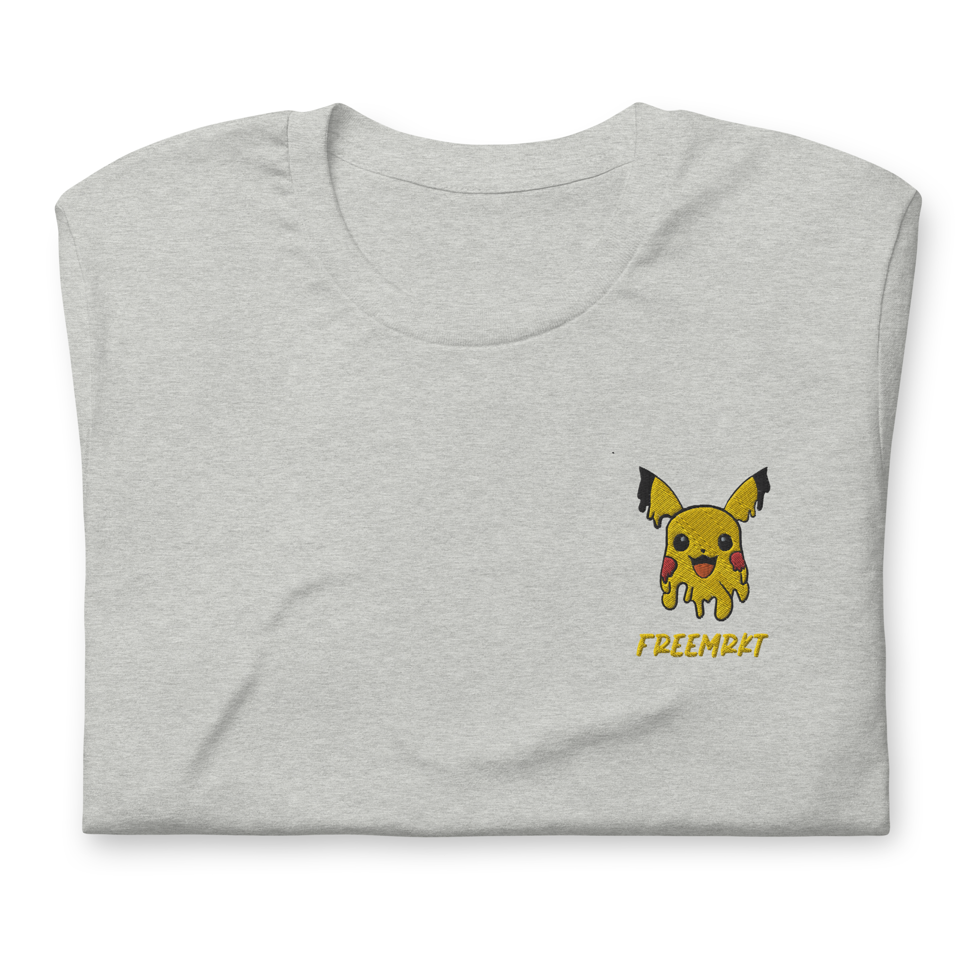 Embroidered Pikachu Graphic Tee