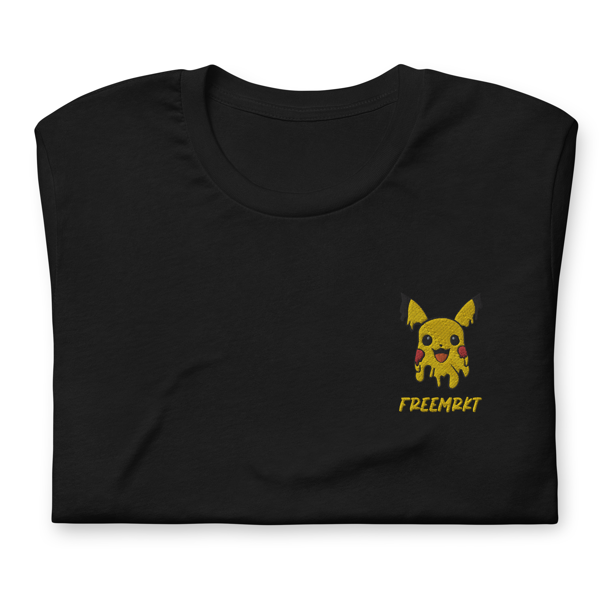 Embroidered Pikachu Graphic Tee