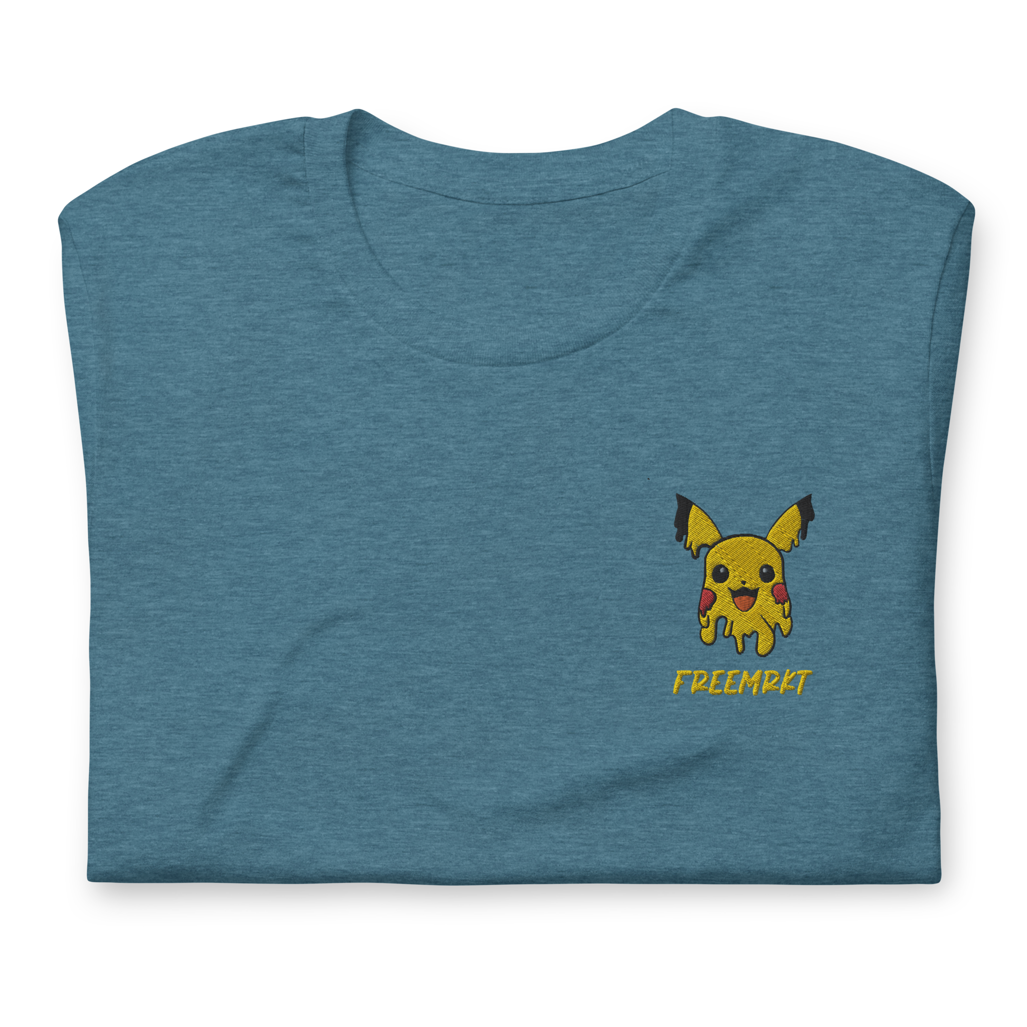 Embroidered Pikachu Graphic Tee