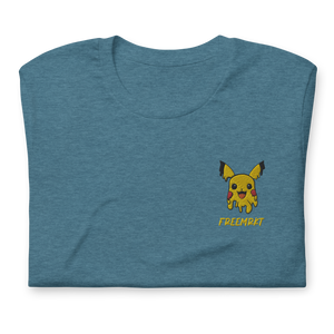 Embroidered Pikachu Graphic Tee