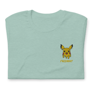 Embroidered Pikachu Graphic Tee