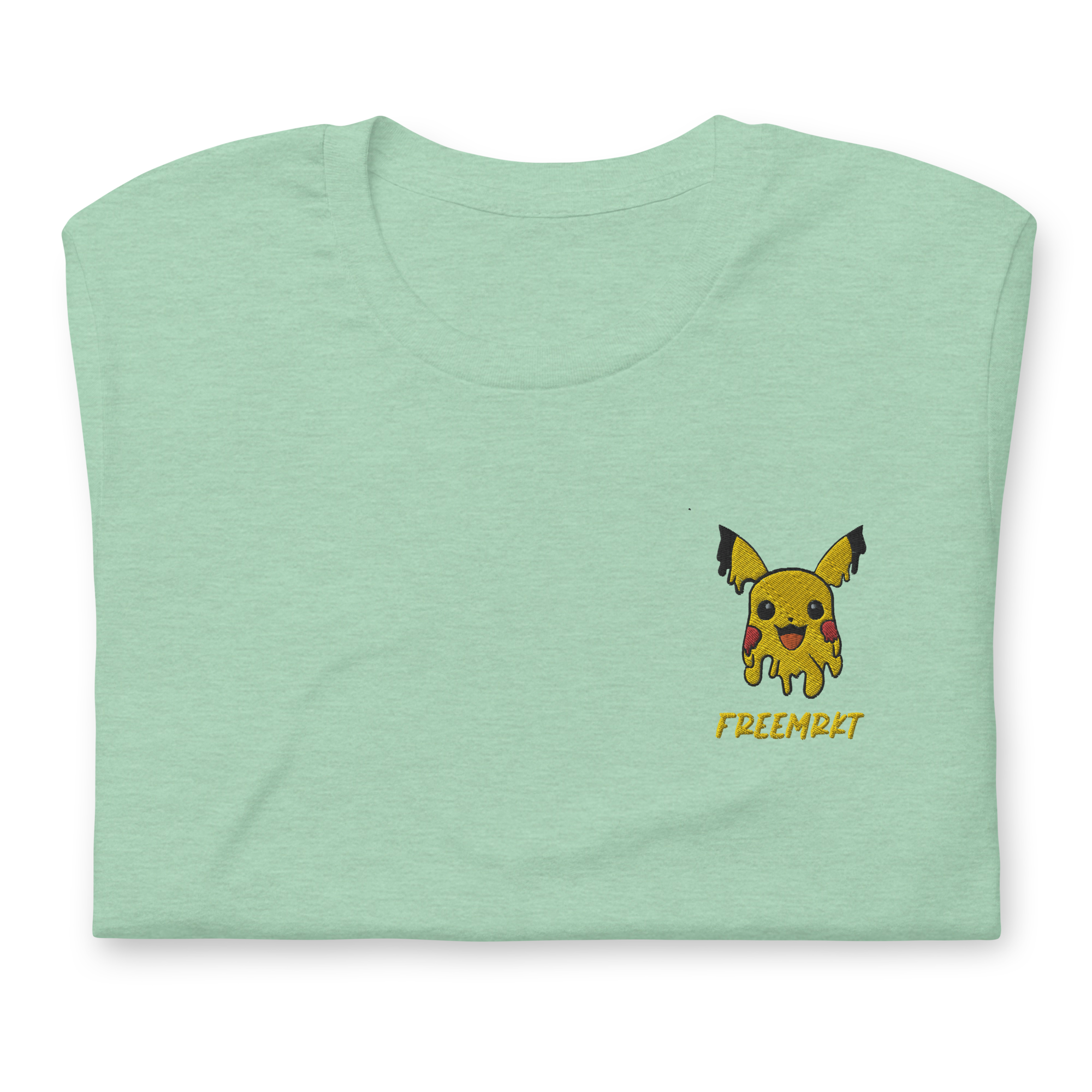 Embroidered Pikachu Graphic Tee