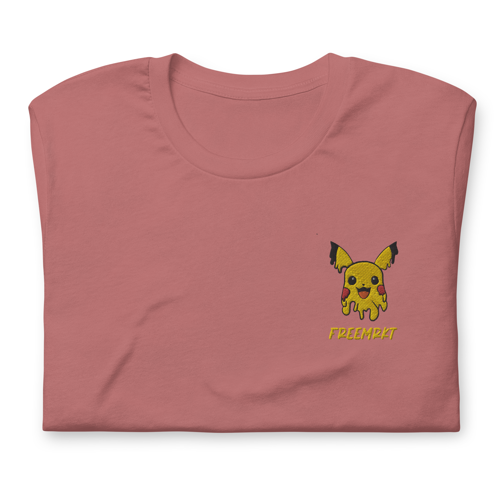 Embroidered Pikachu Graphic Tee