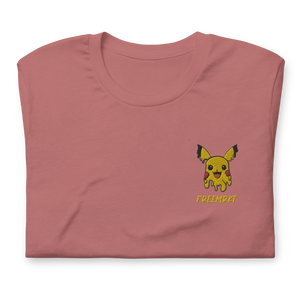 Embroidered Pikachu Graphic Tee