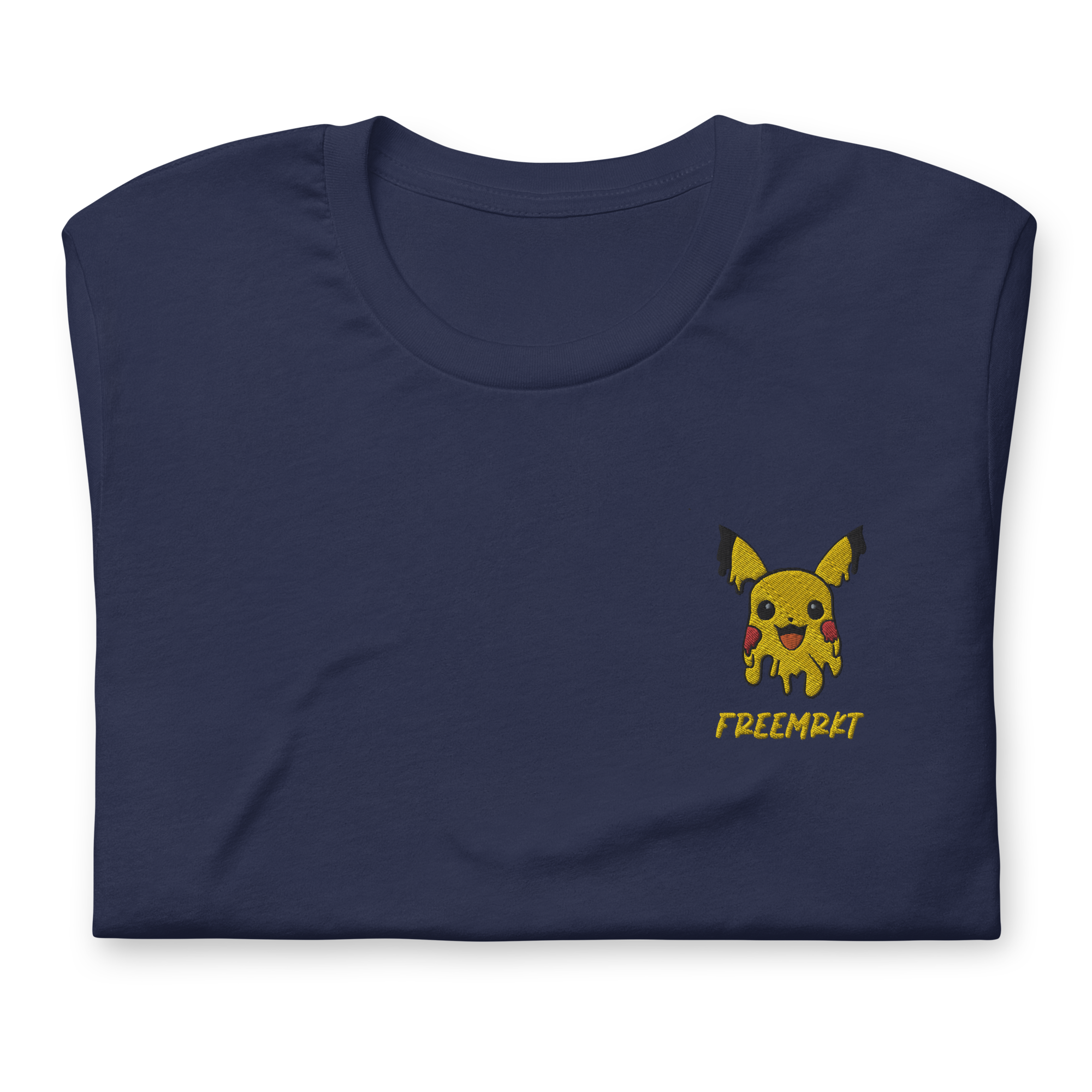 Embroidered Pikachu Graphic Tee