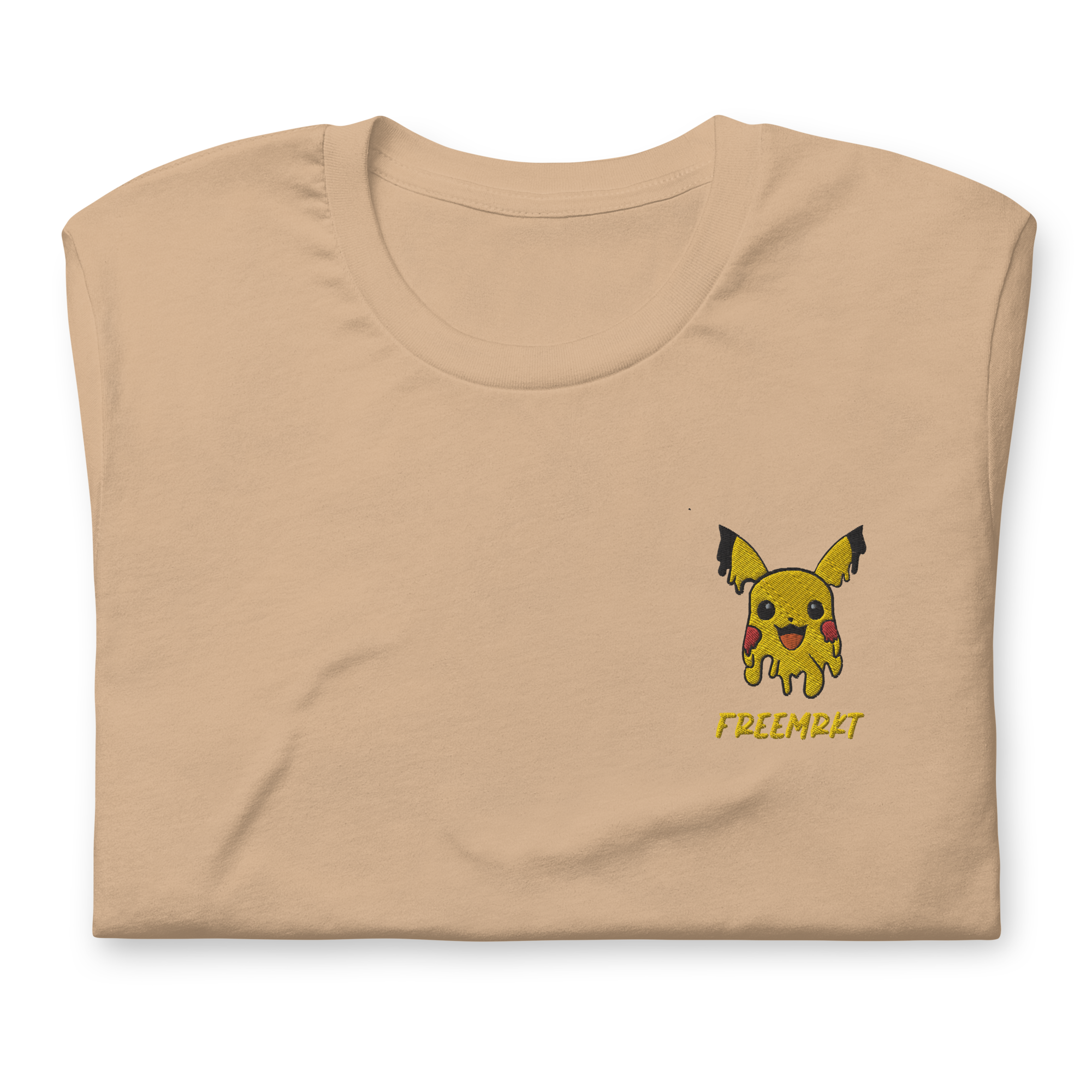 Embroidered Pikachu Graphic Tee