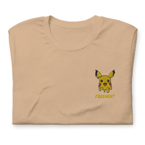 Embroidered Pikachu Graphic Tee